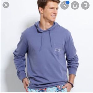 Men’s Vineyard Vines Hoodie Long Sleeve Tee (S)